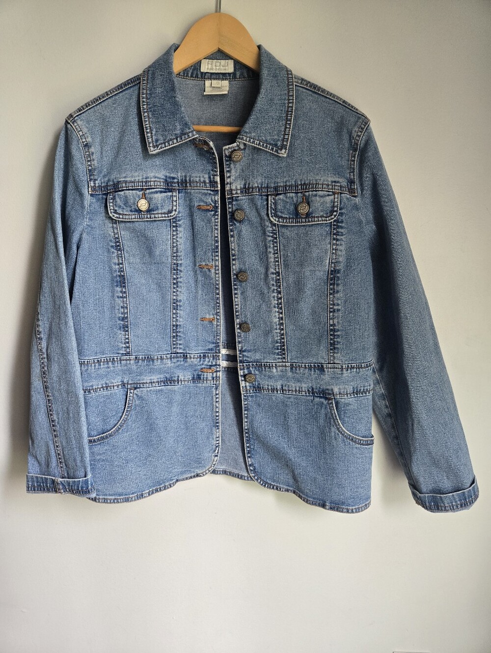 FDJ FRENCH DRESSING Light Wash Denim Jacket